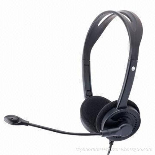 Headset with Cable, Good Voice Quality for Enjoying Music, for All Brand Phones and Computer